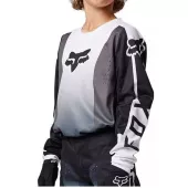 Detský motokrosový dres Fox Yth 180 Leed Jersey Black/White
