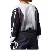 Detský motokrosový dres Fox Yth 180 Leed Jersey Black/White