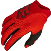 Motokrosové rukavice Fox Pawtector Glove - Fluorescent Red vel. 2XL