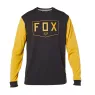 Tričko Fox Shield Ls Tech black/yellow