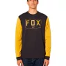 Tričko Fox Shield Ls Tech black/yellow