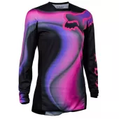 Dámsky motokrosový dres Fox Wmns 180 Toxsyk Jersey Black/Pink