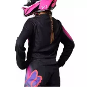 Dámsky motokrosový dres Fox Wmns 180 Toxsyk Jersey Black/Pink