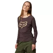 Dámske tričko Fox Boundary Long Sleeve purple