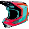 Motokrosová prilba Fox V2 voke Ece aqua