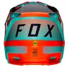 Motokrosová prilba Fox V2 voke Ece aqua