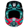 Motokrosová prilba Fox V2 voke Ece aqua