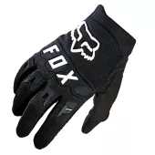 Detské rukavice na motokros Fox YTH Dirtpaw black / white