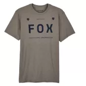 Pánske tričko Fox Aviation Prem Ss Tee Heather Graphite
