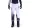 Fox 36341-058 Flexair Fracture Pant, White/Black vel. 36