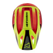 Alpinestars SM3 Youth Fray red/yellow/black glossy helmet vel. YL