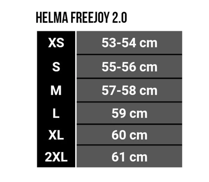 Helma na motorku XRC Freejoy 2.0 white/black