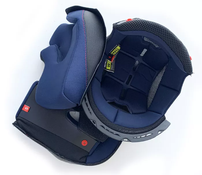 XRC 818 cheek pads + crown liner S
