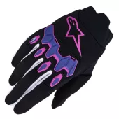 Motokrosové rukavice Alpinestars Full Bore V2 purple/black