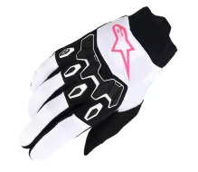 Dámske rukavice Alpinestars Stella Full Bore V2 violet/white/black