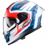 Helma na moto Caberg Drift Evo Gama H7 matt wht/red fluo/blue