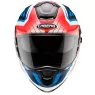 Helma na moto Caberg Drift Evo Gama H7 matt wht/red fluo/blue