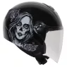 Helma na moto XRC Gamble black/grey