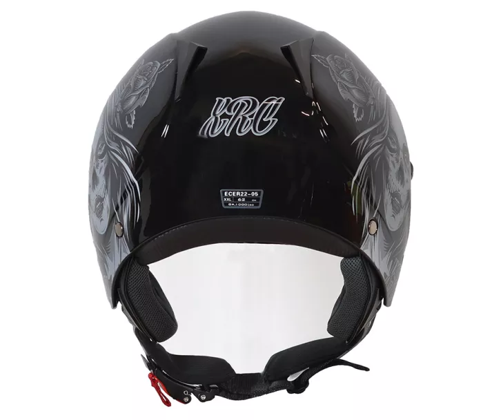 Helma na moto XRC Gamble black/grey