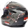 Helma na motorku Nexx SX.100 Gigabot grey/red MT