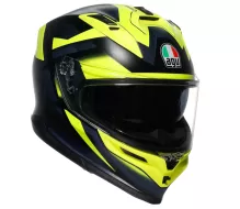Integrálna helma AGV K7 E2206 GLIMPSE BLACK/YELLOW FLUO