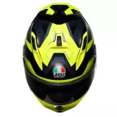 Integrálna helma AGV K7 E2206 GLIMPSE BLACK/YELLOW FLUO