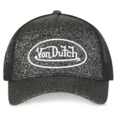 Dámska šiltovka Von Dutch Trucker Glitter black