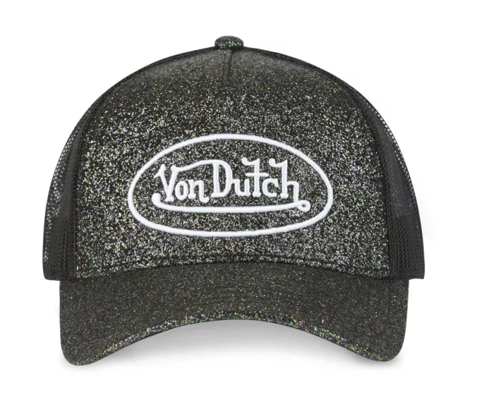 Dámska šiltovka Von Dutch Trucker Glitter black