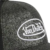 Dámska šiltovka Von Dutch Trucker Glitter black