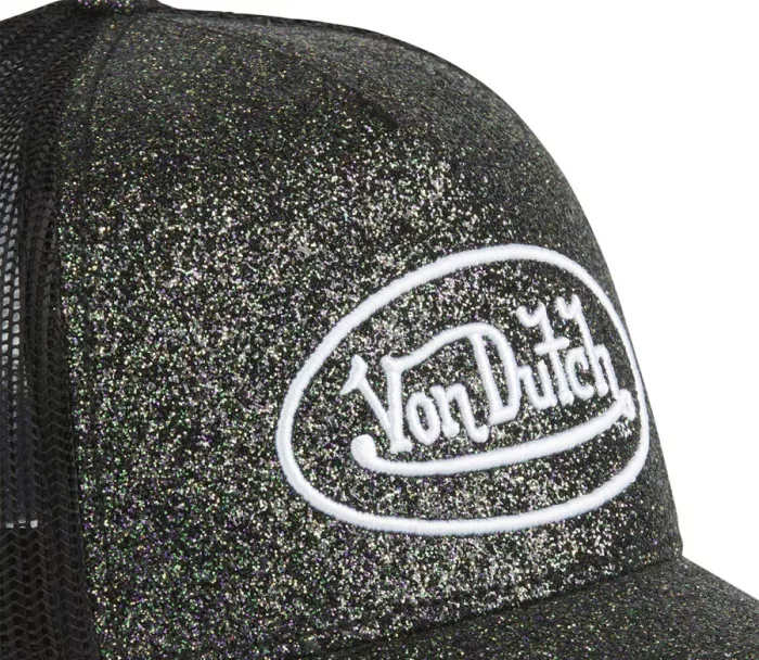 Dámska šiltovka Von Dutch Trucker Glitter black