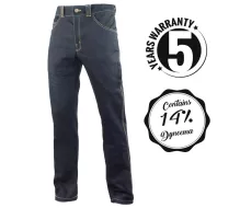 Džínsy na motorku Trilobite 1960 Go-up men dark blue