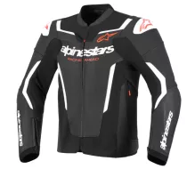 Kožená bunda Alpinestars GP Force V2 black/white