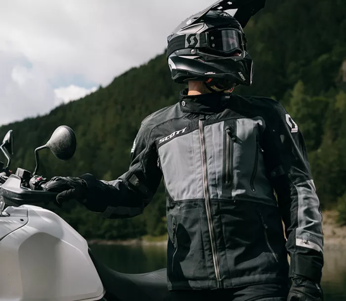 Pánska bunda SCOTT Jacket Priority GTX black/iron grey