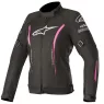 Dámska bunda na moto Alpinestars Stella Gunner V2 WP black/fuchsia