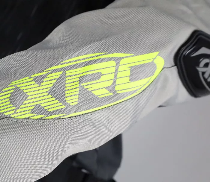 Dámska bunda na moto XRC Haderg AIR 2.0 ladies jacket fluo/grey