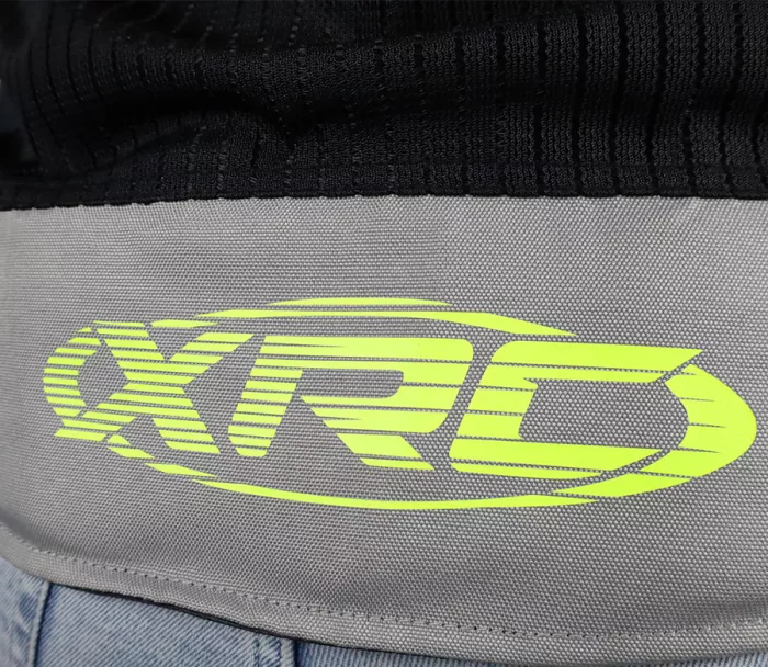 Dámska bunda na moto XRC Haderg AIR 2.0 ladies jacket fluo/grey