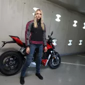 Dámska bunda XRC Haderg AIR 2.0 ladies jacket blk/grey/dark purple