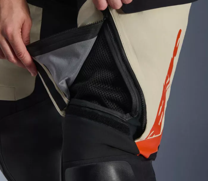 Nohavice na moto 2026 Alpinestars Halo Pro Drystar mastic/black