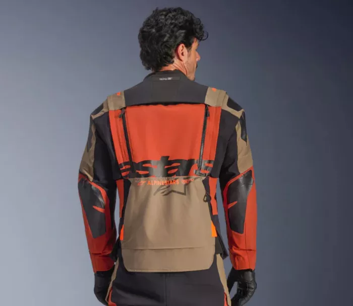 Bunda na moto Alpinestars Halo Pro Drystar XF laminated walnut/rusty/black