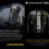 Dámská bunda na moto Trilobite 2092 All Ride Tech-Air black/grey/yellow