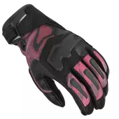 Macna Haros 2.0 black/bordeaux/pink gloves lady vel.L