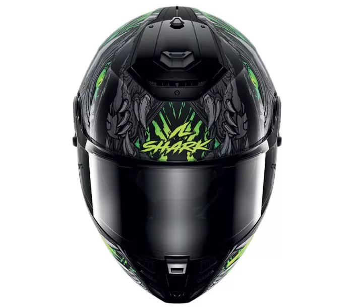Shark KGA SPARTAN RS SHAYTAN Black Green Grey vel. L