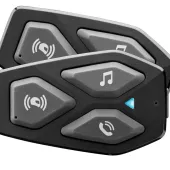 Bluetooth headset pre uzavreté a otvorené prilby Interphone U-COM3 Twin Pack