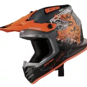 Acerbis Profile junior nero/arancio fluo vel. YXL