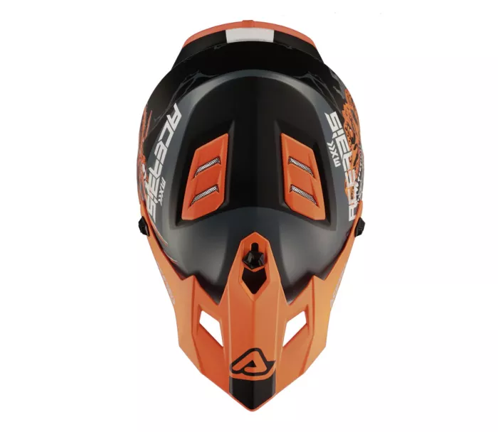Acerbis Profile junior nero/arancio fluo vel. YXL