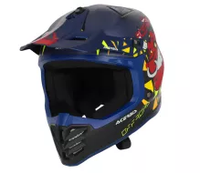 Detská helma na motokros Acerbis Profile blue/black