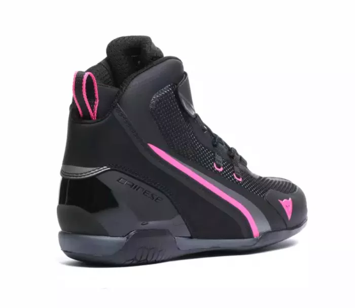 Dámske topánky Dainese HERIAN AIR SHOES WMN BLACK/FLUO PINK