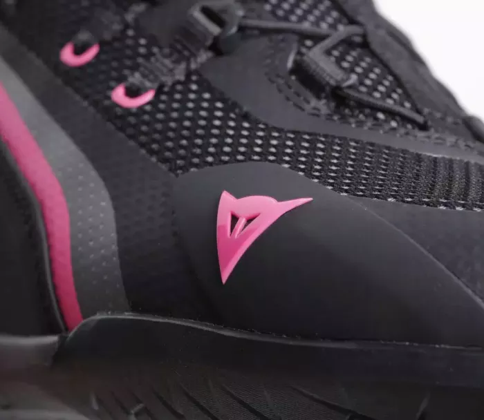 Dámske topánky Dainese HERIAN AIR SHOES WMN BLACK/FLUO PINK