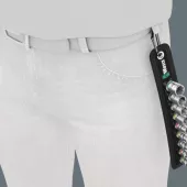 WERA Socket belt with 1/4" drive hex sockets - Metric