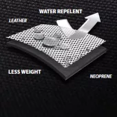 Kožená bunda na moto XRC LORMES HLT men jacket black